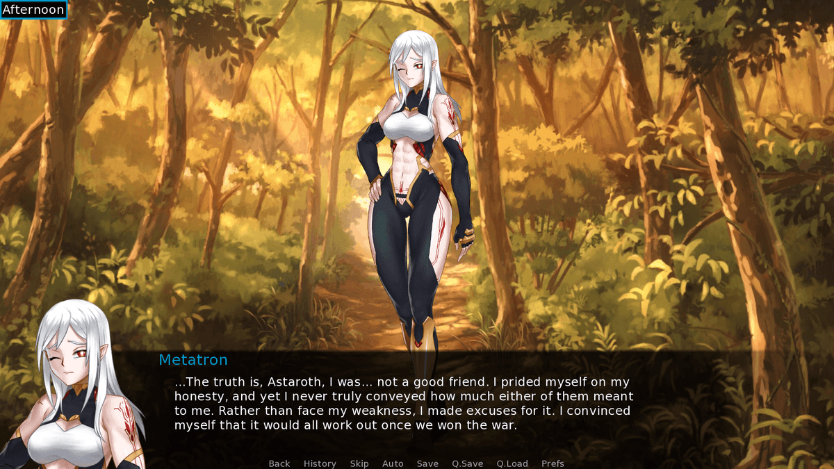 Divine Dawn, RPG de fantasia para adultos