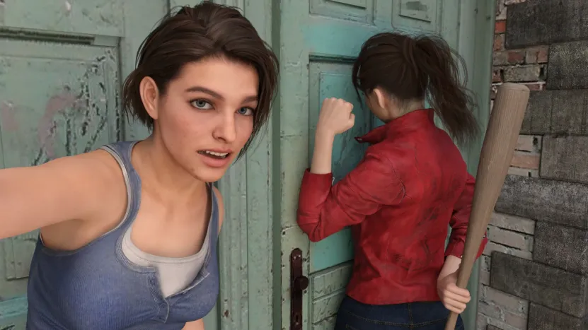 Escena de campus del juego