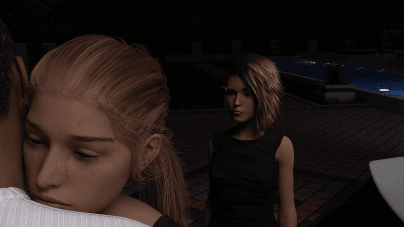 Escena de investigacion del thriller