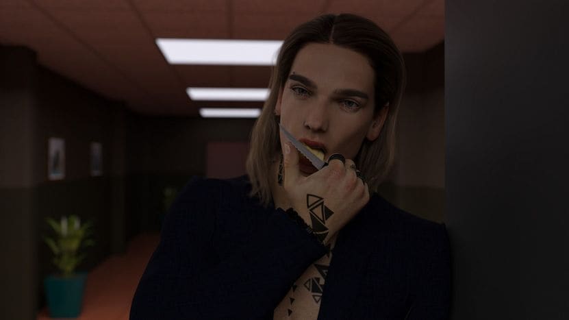Riley, protagonista de Steps of Debauchery