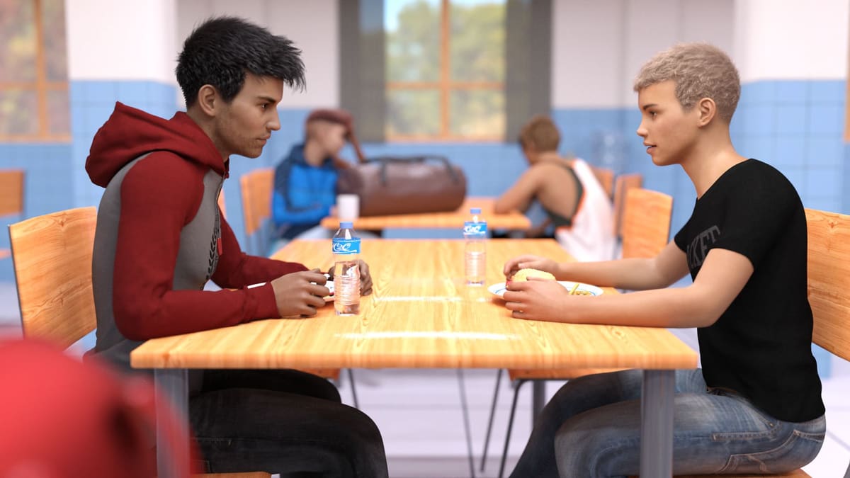 Straight, novela visual gay para adultos