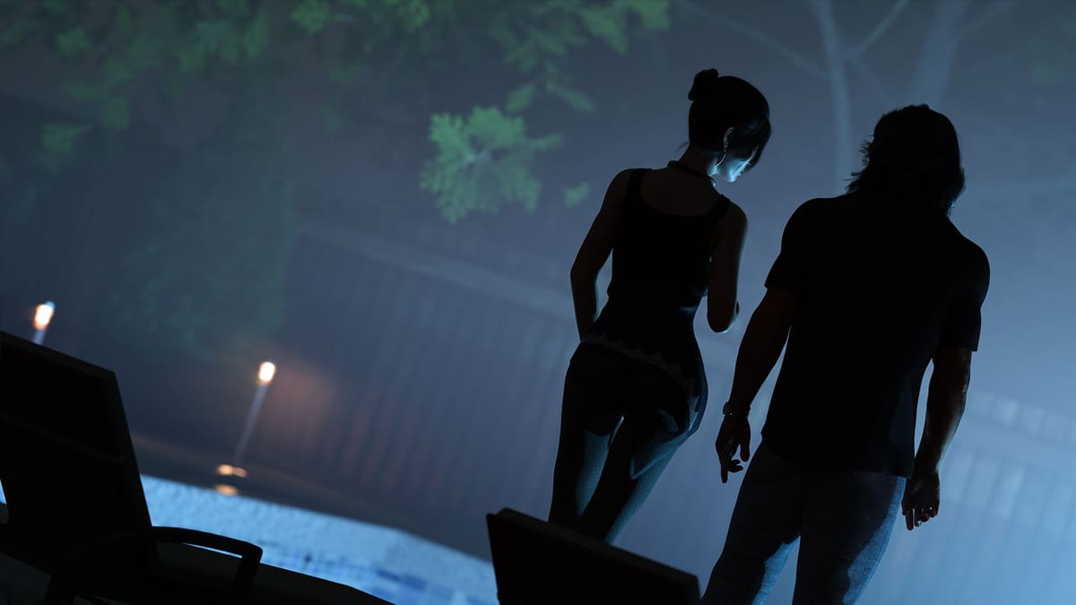 Escena de drama del juego